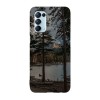 Husa compatibila cu Oppo Find X3 Lite model Desolated forest lake, Silicon, TPU, Viceversa, Transparent, Carcasa