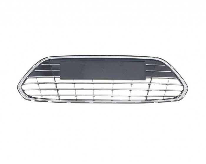 Grila bara fata Ford Mondeo (BA7), 03.2010-02.2015, 1724261, 32D12711 insertie crom