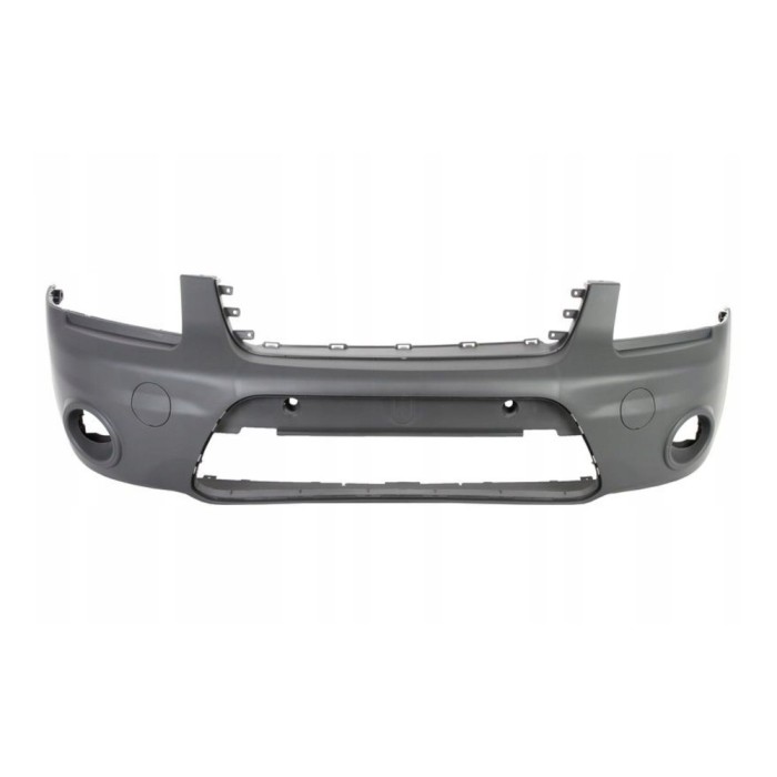 Bara fata FORD TRANSIT/TOURNEO CONNECT, 06.2009-03.2013, cu capac carlig remorcare; de vopsit (nu este grunduit); cu lampi ceata gauri; gri,