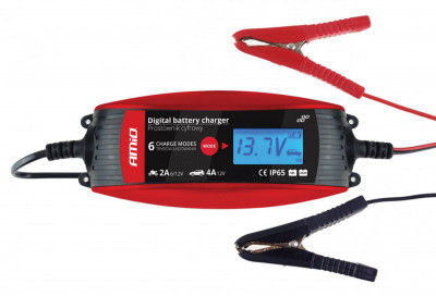 Redresor Auto Digital Amio 6V/12V - 2A/4A - DVL DBC-4A 02088 foto