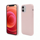 Husa de protectie Vetter pentru iPhone 12 mini, Clip-On Soft Touch Silk Series, Pink