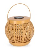 Lampa solara otel galben Samir 20x20 cm