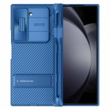 Husa Samsung Galaxy Z Fold6 Nillkin CamShield Pro Pen, albastru