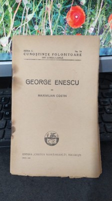 Maximilian Costin George Enescu București 1938 046 foto