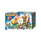 Set Constructie Bauer Aeroport, 200 Piese, Multicolor, +3 Ani, Fete
