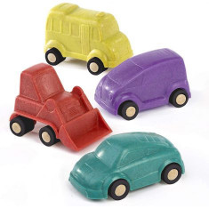 Set 4 vehicule 9 cm Minimobile ECO