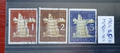TS21 - Timbre serie Portugal - Protugalia - 1964 Mi960-962