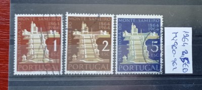 TS21 - Timbre serie Portugal - Protugalia - 1964 Mi960-962 foto