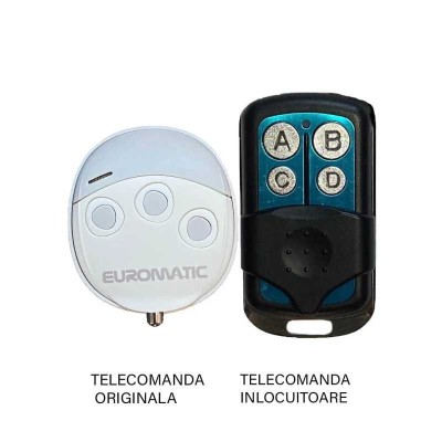 Telecomanda pentru poarta garaj de 2 si 4 canale cod fix 433.92MHz Proteco PTX 3EI compatibila cu originalul (855-1) foto