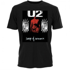Tricou Unisex U2 Songs of Innocence Red Shade