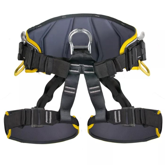 Ham alpinism utilitar SINGING ROCK Sit Worker 3D Standard black/yellow XL
