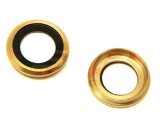 Geam Camera cu Rama Apple iPhone 6S Gold - Inlocuire Camera Spate