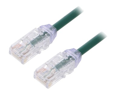 Cablu patch cord UTP Cat 6a 2m verde foto
