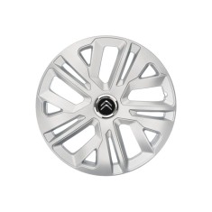 Set 4 Capace Roti 15 inchi (R15) Raven Gri, Compatibile Cu Citroen foto