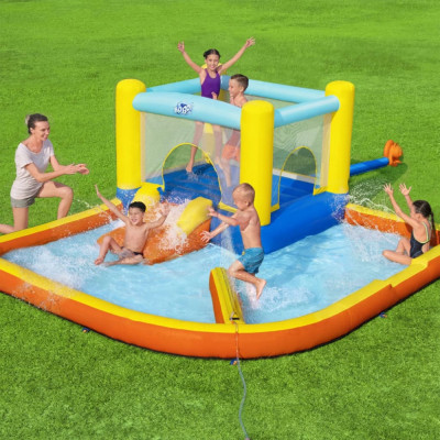 Bestway Parc acvatic gonflabil pentru copii H2OGO Beach Bounce GartenMobel Dekor foto