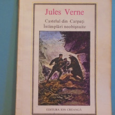 JULES VERNE - CASTELUL DIN CARPATI & INTIMPLARI NEOBISNUITE - 207 PAG.