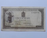 500 lei 1940 filigran orizontal