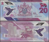 !!! TRINIDAD-TOBAGO - 20 DOLARI 2020 - P NEW - UNC / POLIMER