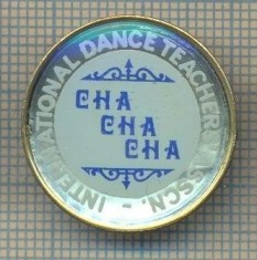 Y 1034 INSIGNA -,,CHA CHA CHA&quot;-INTERNATIONAL DANCE TEACHERS&#039; ASSCN -ENGLAND