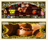 !!! SUA = FANTASY NOTE (TJ6) = JOCUL VIDEO &#039;&#039; DONKEY KONG ,, - 2023 - UNC