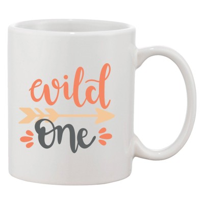 Cana alba personalizata &amp;#039;Wild one&amp;#039;, INOVATIX&amp;reg;. 330ml foto