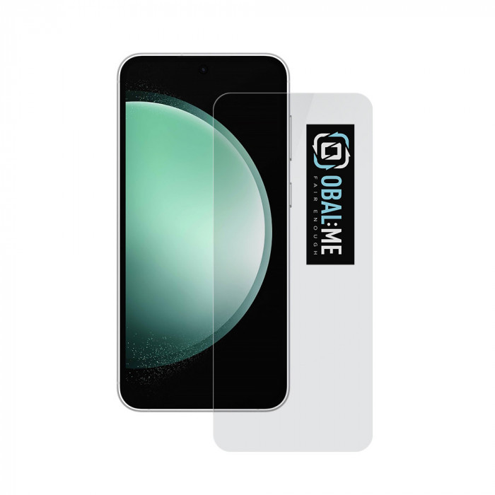 Folie de protectie telefon din sticla OBAL:ME, 2.5D pentru Samsung Galaxy S23 FE 5G, Transparent