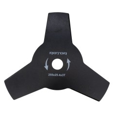 Disc motocoasa 3T Rotor 255x25,4x1,4 mm pentru buruieni si vegetatie densa