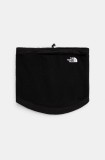 The North Face fular &icirc;mpletit Denali culoarea negru, neted, NF0A8884JK31