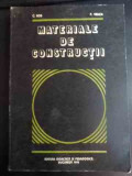 Materiale De Constructii - C.bob P.velica ,543947, Didactica Si Pedagogica