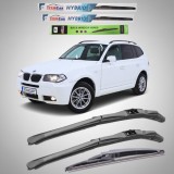 Cumpara ieftin Ștergătoare BMW X3 E83 (2006&ndash;2010) Facelift Hibrid | Set Complet &ndash; TeamCar&reg;