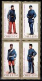 Chile 1981 - Uniforme militare, serie neuzata