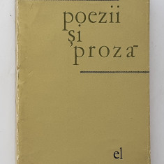 Agatha Grigorescu-Bacovia - Poezii Si Proza (editia 1967) - poze cuprins