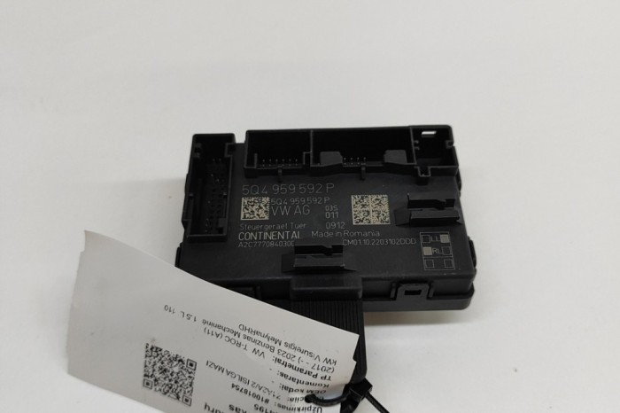 Modul de control ușă st&acirc;nga față VW T-ROC A11 2023 OEM: 5Q4959592P 21814195