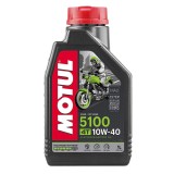 Ulei Motor Motul 5100 4T 10W40 MA2, Semi-Sintetic, 1L. Protectie Uzura si Depuneri, Motoare 4 Timpi