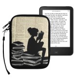 Husa Universala Kwmobile 6 inch pentru eBook, Multicolor, Textil, 50335.17