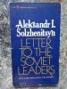 Letter to Soviet Leaders - Alexander I. Solzhenitsyn