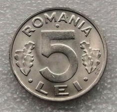 G5. ROMANIA 5 lei 1992 UNC **