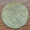 Moneda Suedia - 1/4 Skilling 1827