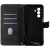Husa tip carte cu stand, negru si multicolor, pentru Samsung Galaxy A26 5G