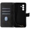Husa tip carte cu stand, negru si multicolor, pentru Samsung Galaxy A26 5G