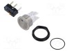 Comutator anti-vandalism SCHURTER MSM II 2 poziții SPDT 5A 125VAC roșu LED
