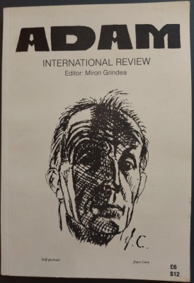ADAM INTERNATIONAL REVIEW edited by MIRON GRINDEA Nos. 493-497/1988: JOYCE CARY+ foto