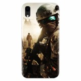 Husa silicon pentru Apple Iphone XR, Battlefield
