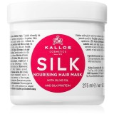 Kallos KJMN Professional Silk masca pentru par uscat si sensibil 275 ml