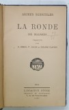 LA RONDE , DIX DIALOGUES par ARTHUR SCHNITZLER , 1931