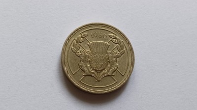 Marea Britanie / Anglia -2 Pounds/Lire 1986- Jocurilor Commonwealth-ului foto