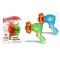 Pistol baloane sapun, jucarie automata, 4 orificii, design ergonomic, varsta 3 ani+