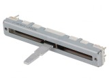 Potentiometru Glisant 10k&Omega; 125mW THT Linear Metal