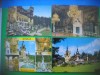 HOPCT LOT 3167 - 4 CARTI POSTALE-CASTELUL PELES -JUD PRAHOV-CIRCULATE, Circulata, Printata, Prahova