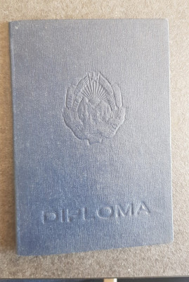 Pentru colectionari, Diploma Doctorat Ministerul Invatamantului 1961 foto